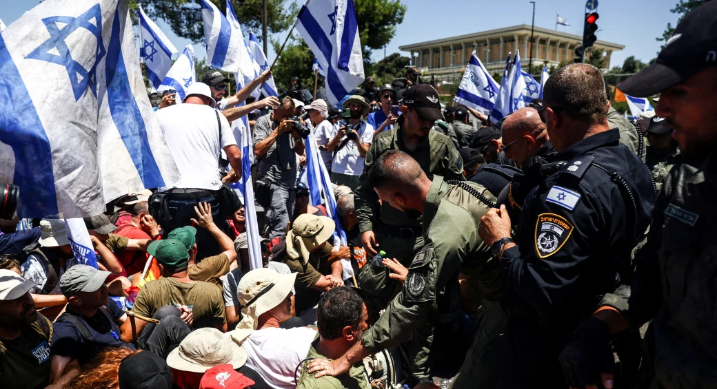 Israeli Judicial Reform Passes Amid Massive Protests