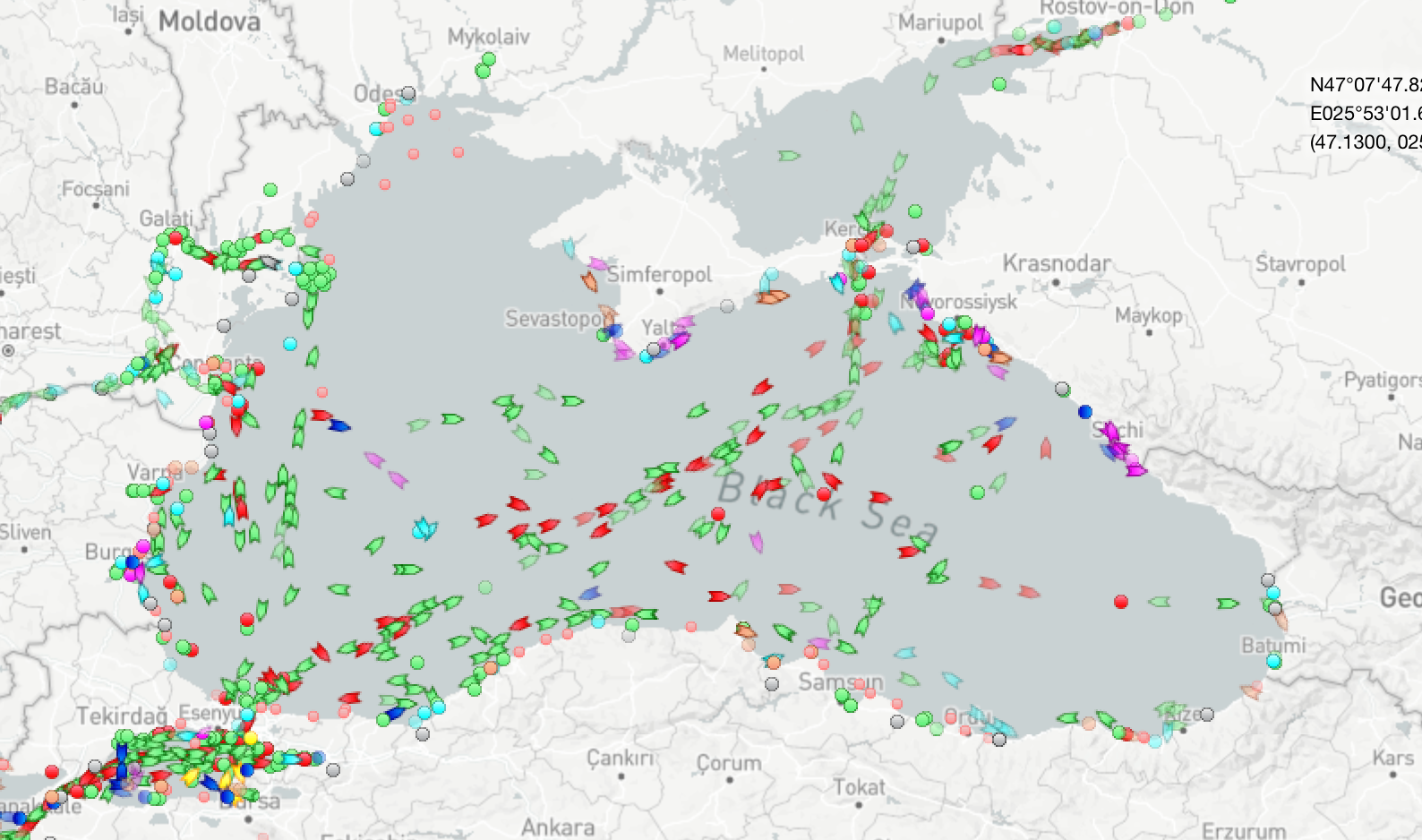 Ukraine to Consider Ships Heading to Russian-Controlled Ports in Black Sea as Carriers of Military Cargo