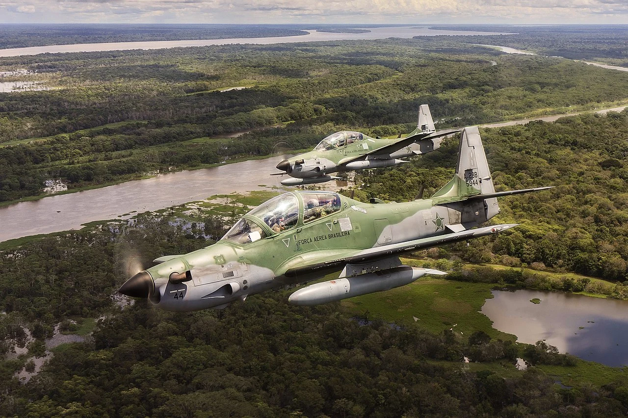Brazilian Air Force Intercepts Drug Smuggling Aircraft