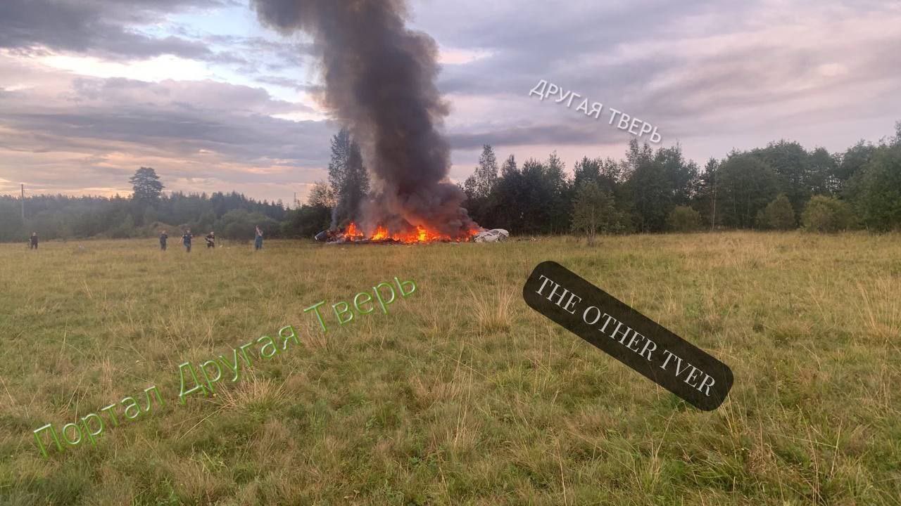 Personal Jet Registered to Wagner Head Prigozhin Reportedly Crashes in Russia, Unclear if he was Onboard