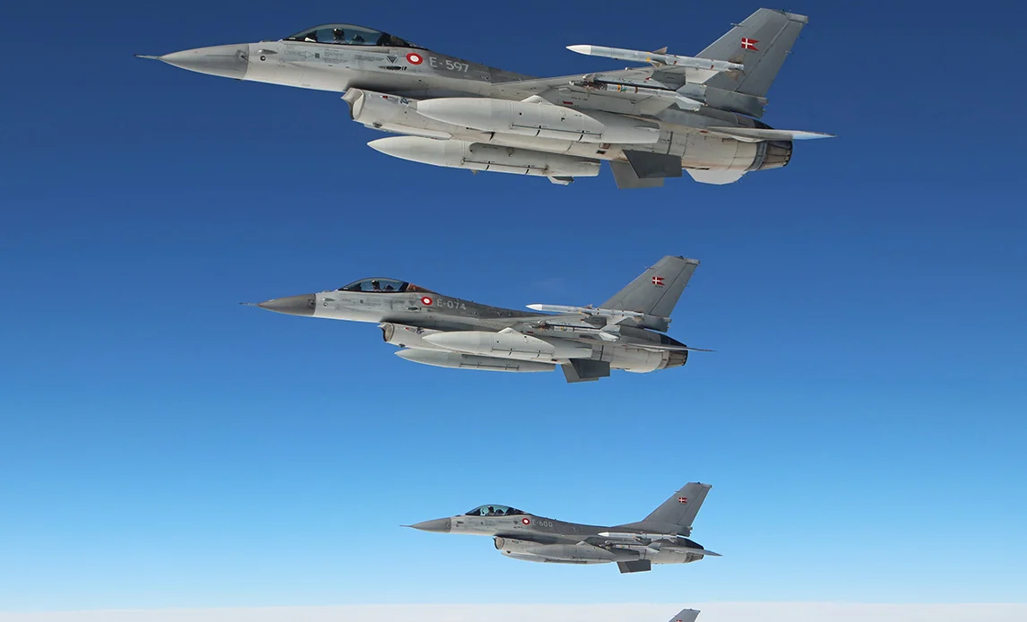 Denmark Confirms F-16 Donation to Ukraine
