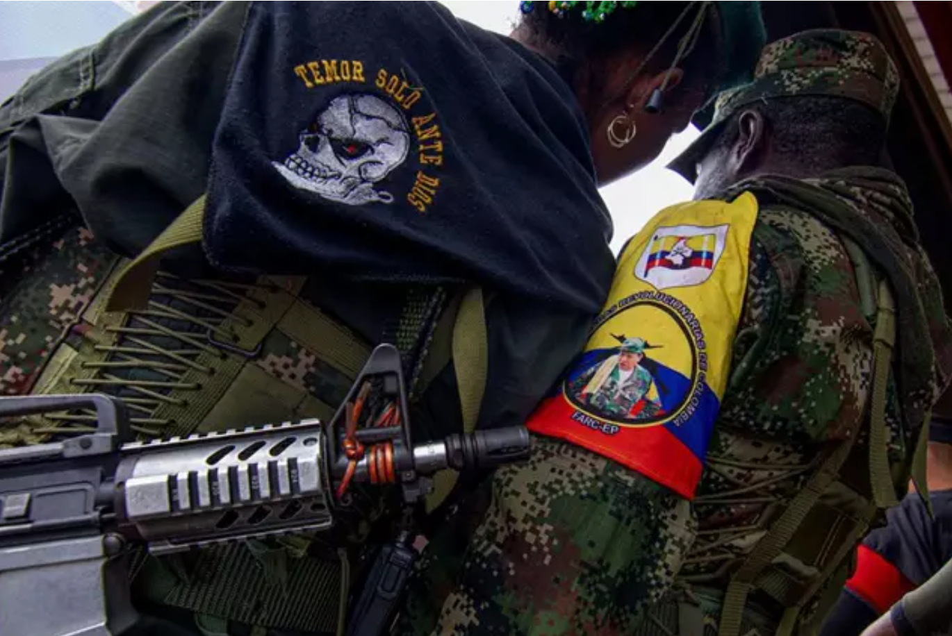 “The Two Companions Are 901 and Without Weapons,” – FARC-EP Militants Capture Arms During Attack On Police Patrol