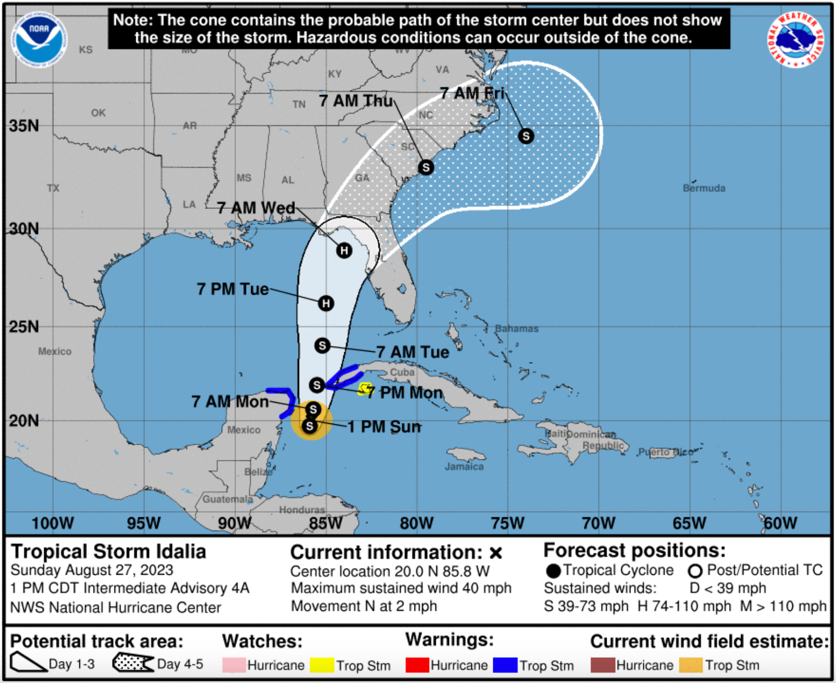 MacDill Air Force Base Ordered to Evacuate Ahead of Hurricane Idalia