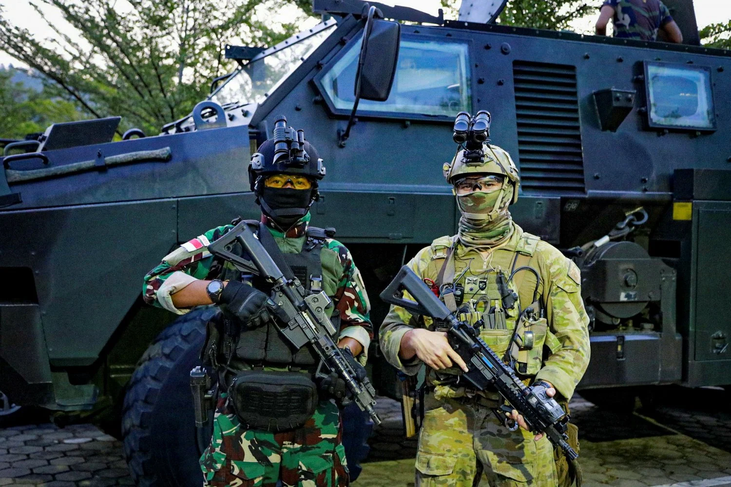Indonesia Receives 15 Bushmaster PMVs Through Australian Bid to Strengthen Security Ties
