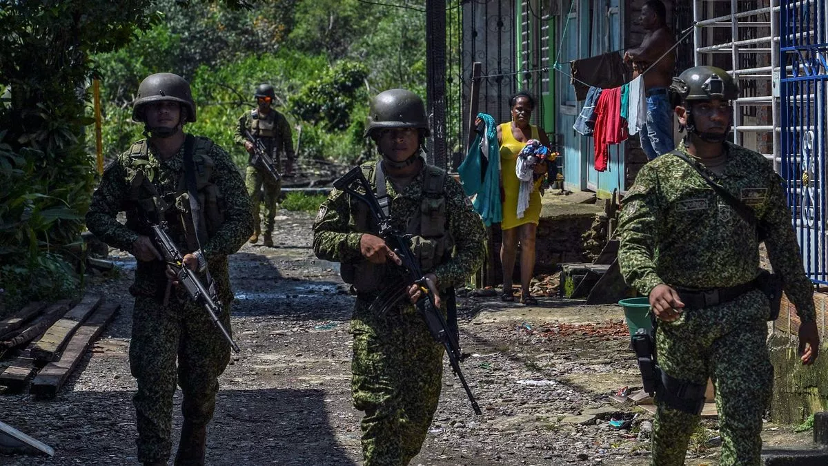 Clashes in Cauca Colombia Between Army and FARC Dissidents