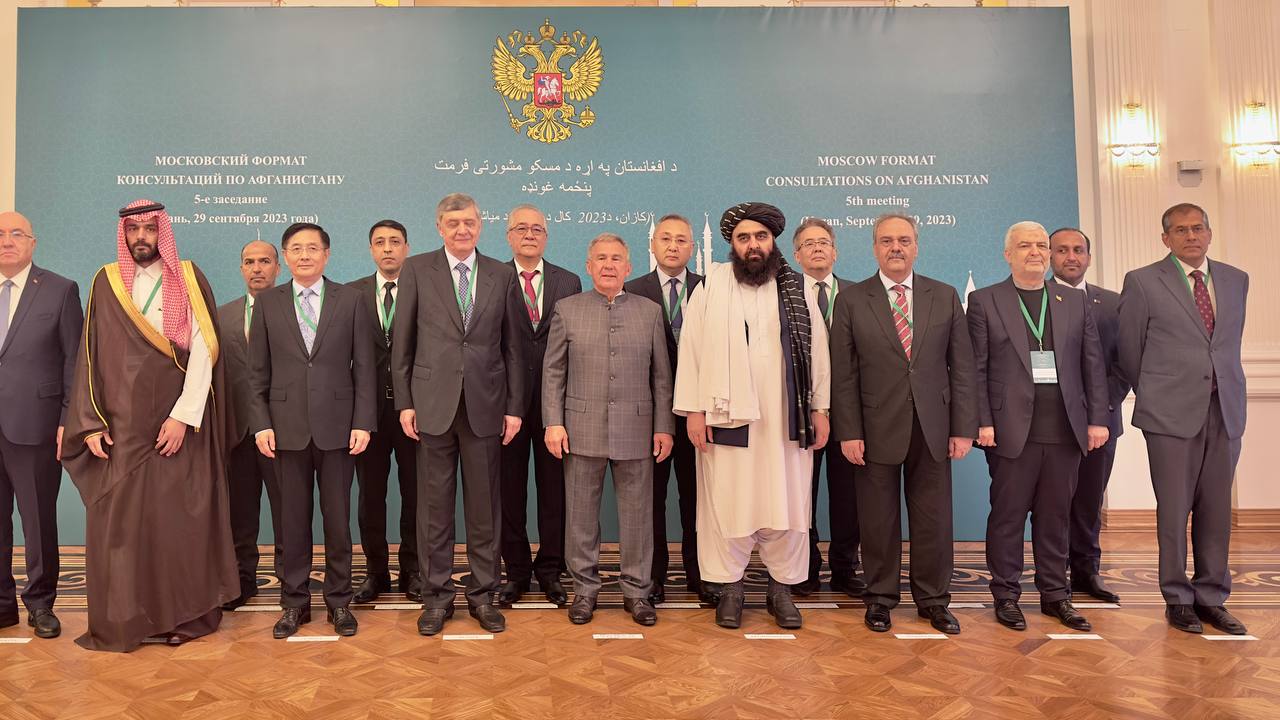 Taliban Officials Take Part in Moscow Format, Discuss Future of Afghanistan to Regional Powers