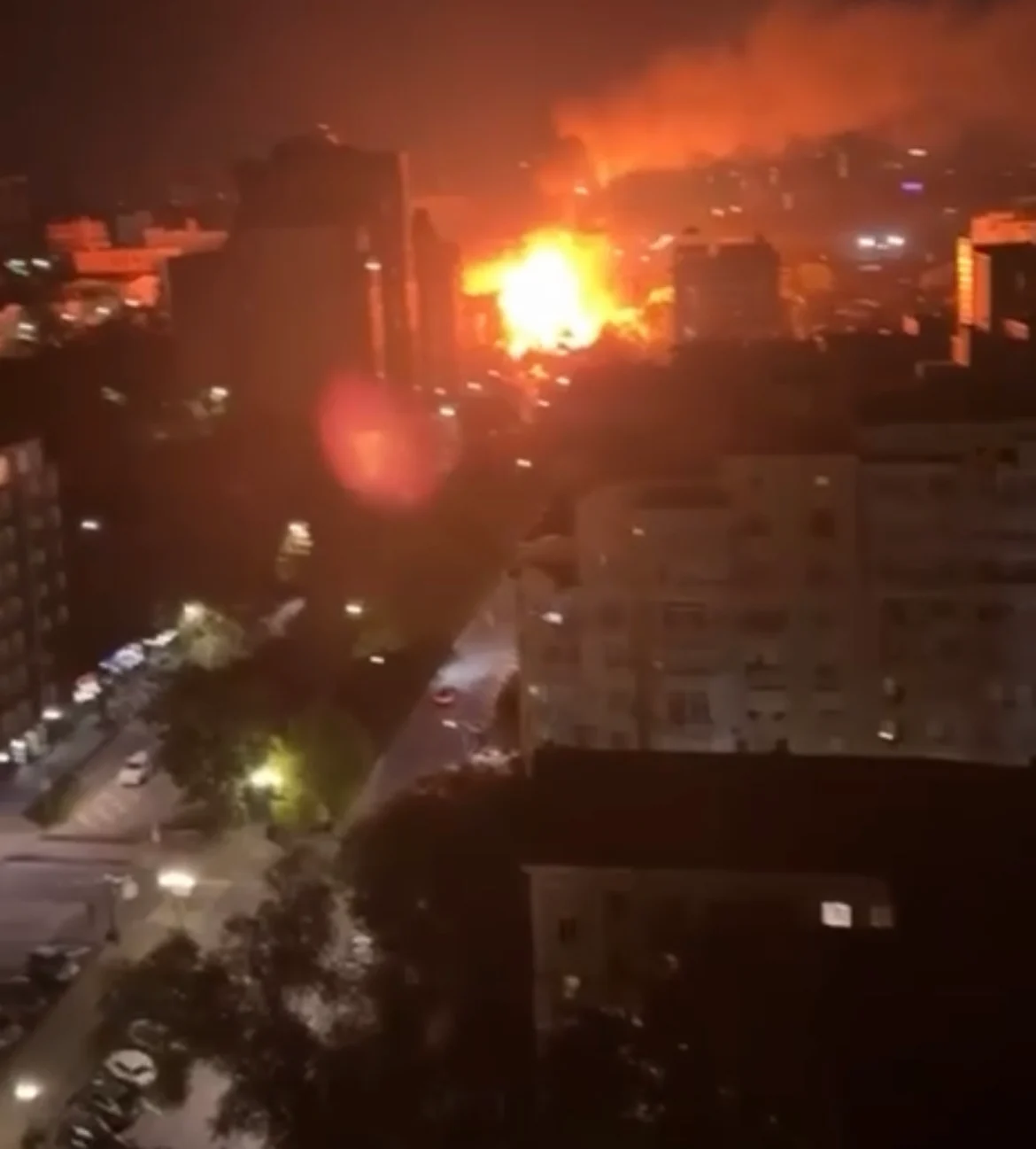 Explosions and Air Defense Activation Rock Rostov-on-Don, Russian Federation