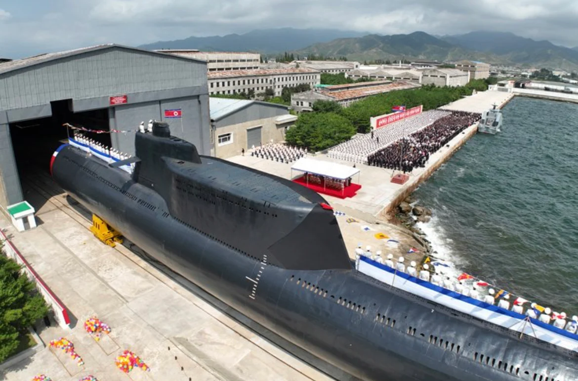 North Korea Launches New “Tactical Nuclear Attack Submarine”