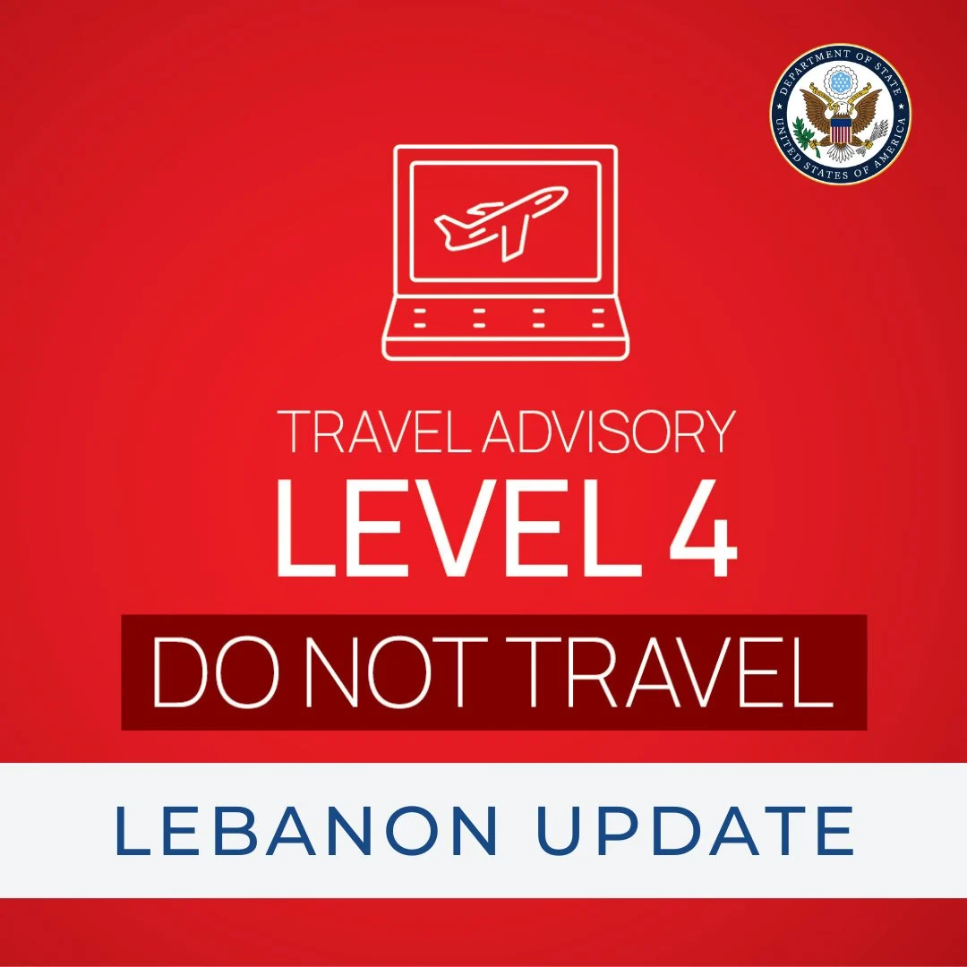 US State Department Issues “Do Not Travel” Advisory for Lebanon