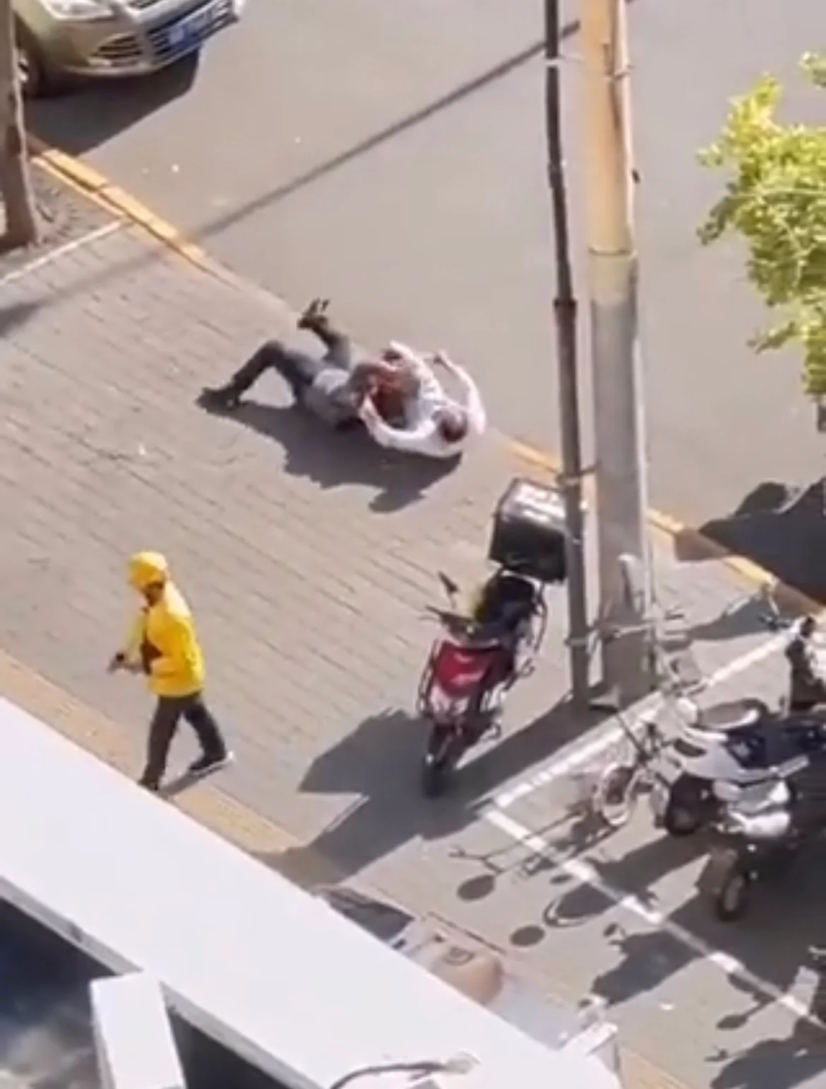 GRAPHIC: Israeli Diplomat Stabbed, Beijing, China