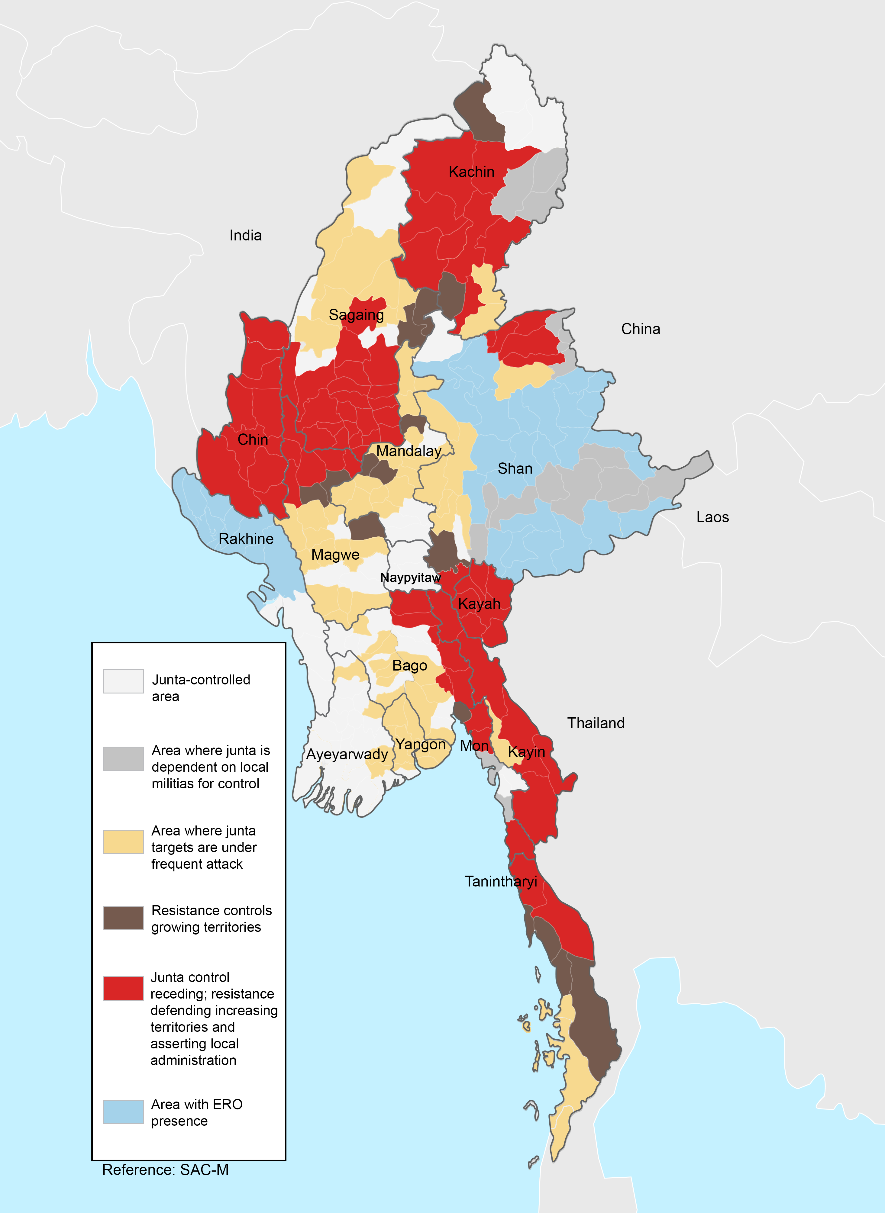 Chinese Foreign Ministry Calls for Ceasefire, Ethnic Alliance Captures Dozens of Settlements, Burma