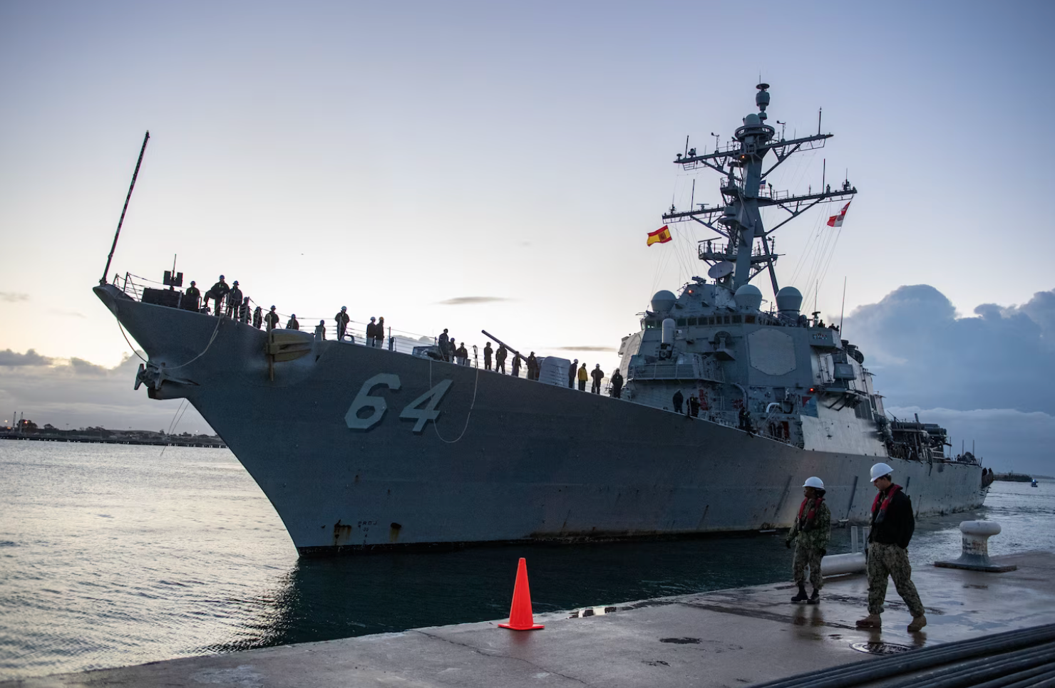 Pentagon Confirms US Warship Intercepted Suspected Houthi Projectiles from Yemen