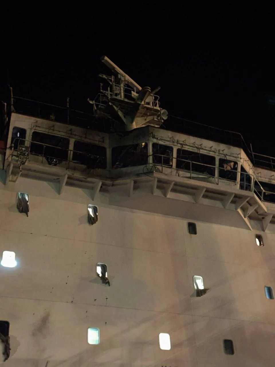 Ukraine Says Civilian Merchant Vessel Targeted by Russian Missile in Odesa