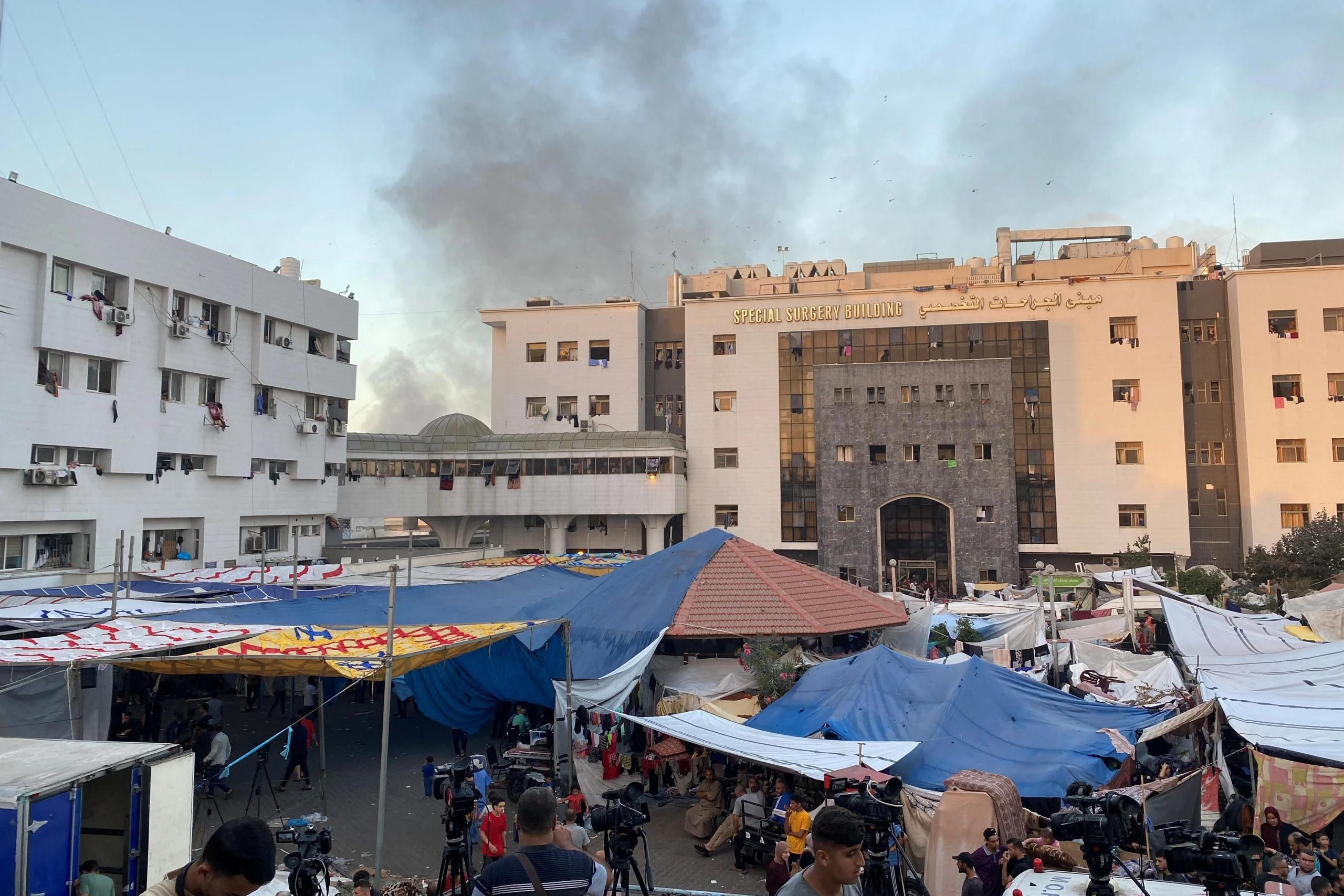 IDF Enters Shifa Hospital