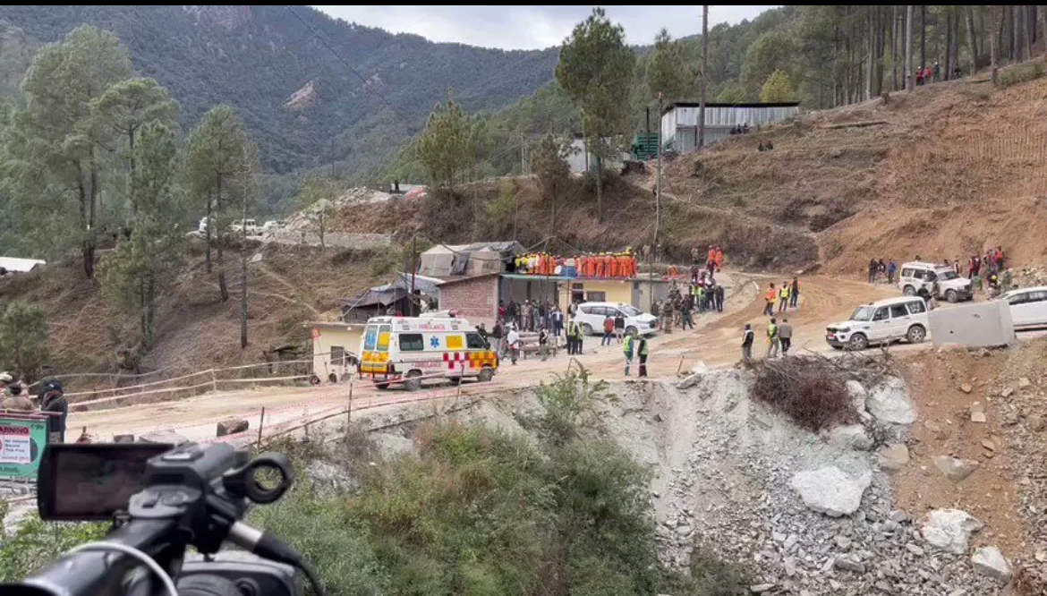 Indian Workers Rescued From Tunnel Collapse After Entrapment Since November 12th