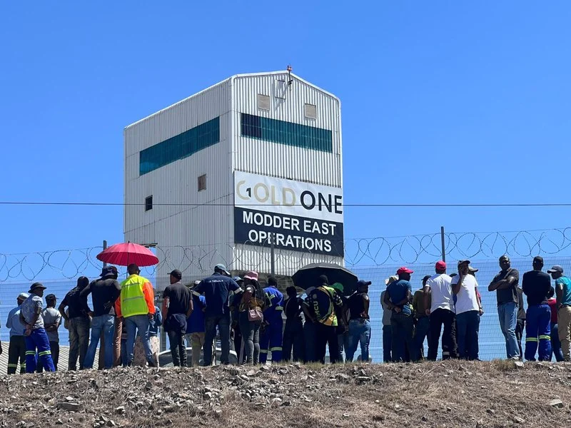 400 Miners Kept Underground in Protest Turned Hostage Situation in Springs, South Africa