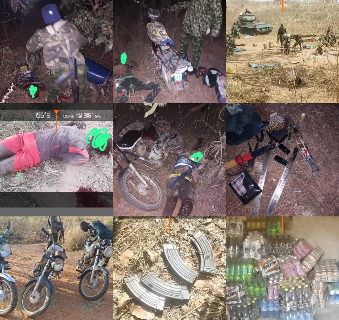 GRAPHIC: Nigerian Army Rescues 13 Kidnapping Victims, Kills 14 Insurgents in Clearing Operation Across Kaduna and Niger State