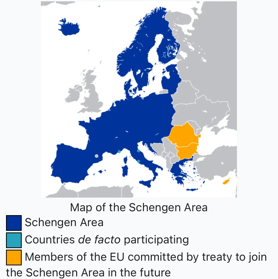 EU Schengen Area Expands to Include Romania and Bulgaria, 9th Enlargement