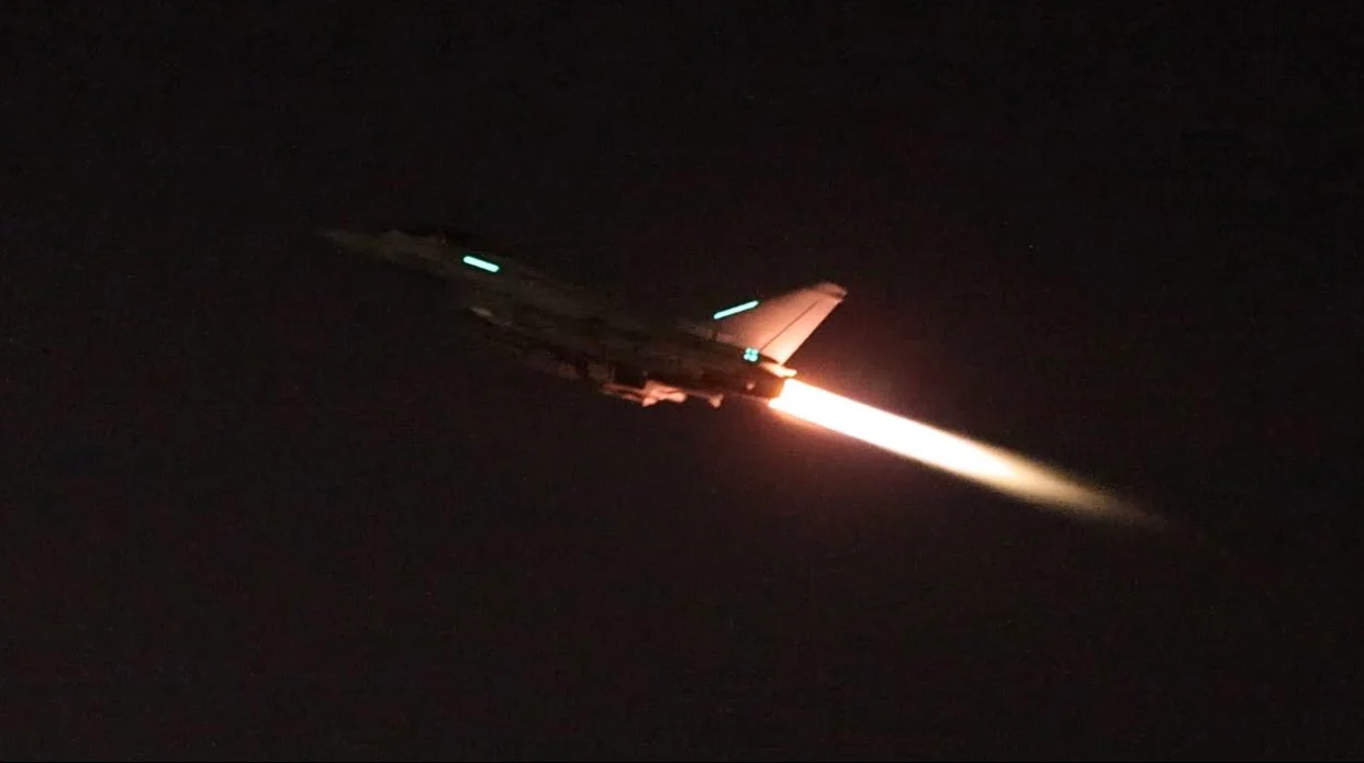 UK Ministry of Defense Releases Statement on Houthi Strikes