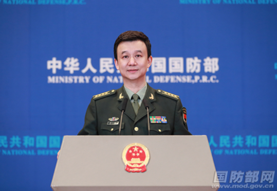 China’s Defense Ministry Spokesperson Urge the U.S. to Stop Provocative Transits