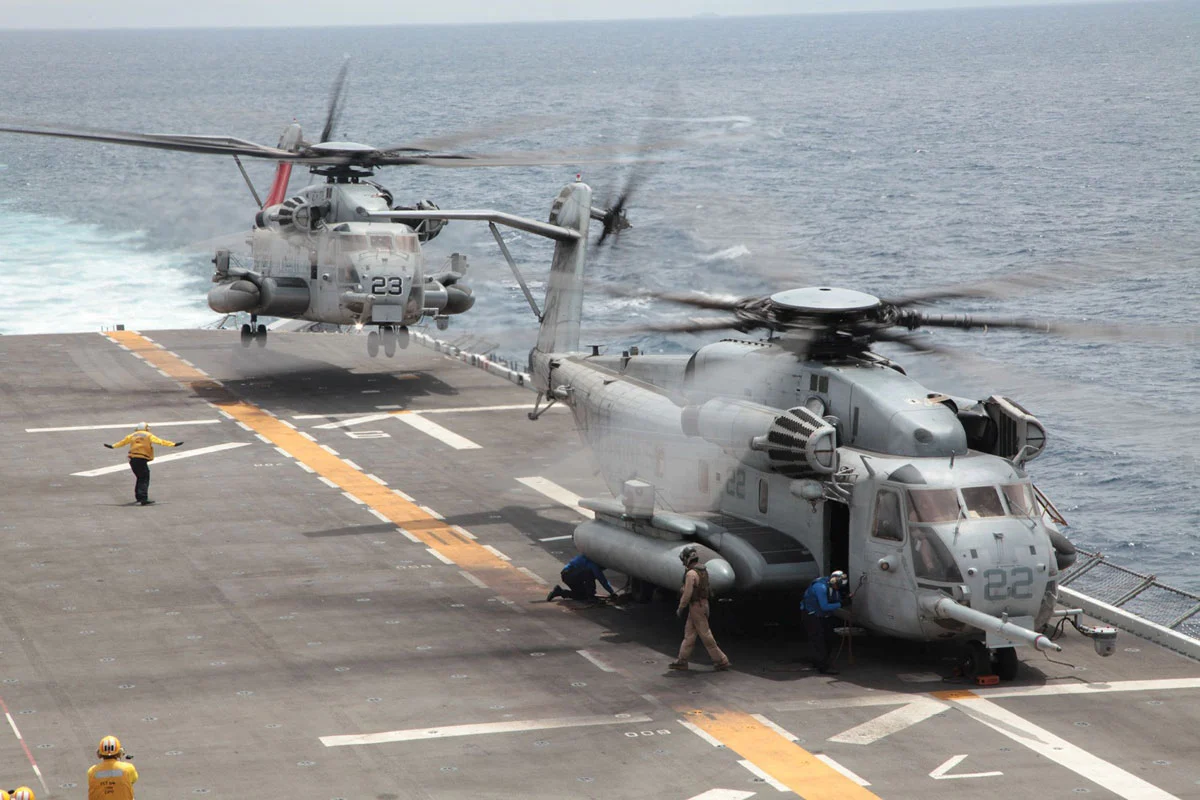 Marine Corps Helicopter Missing in Southern California