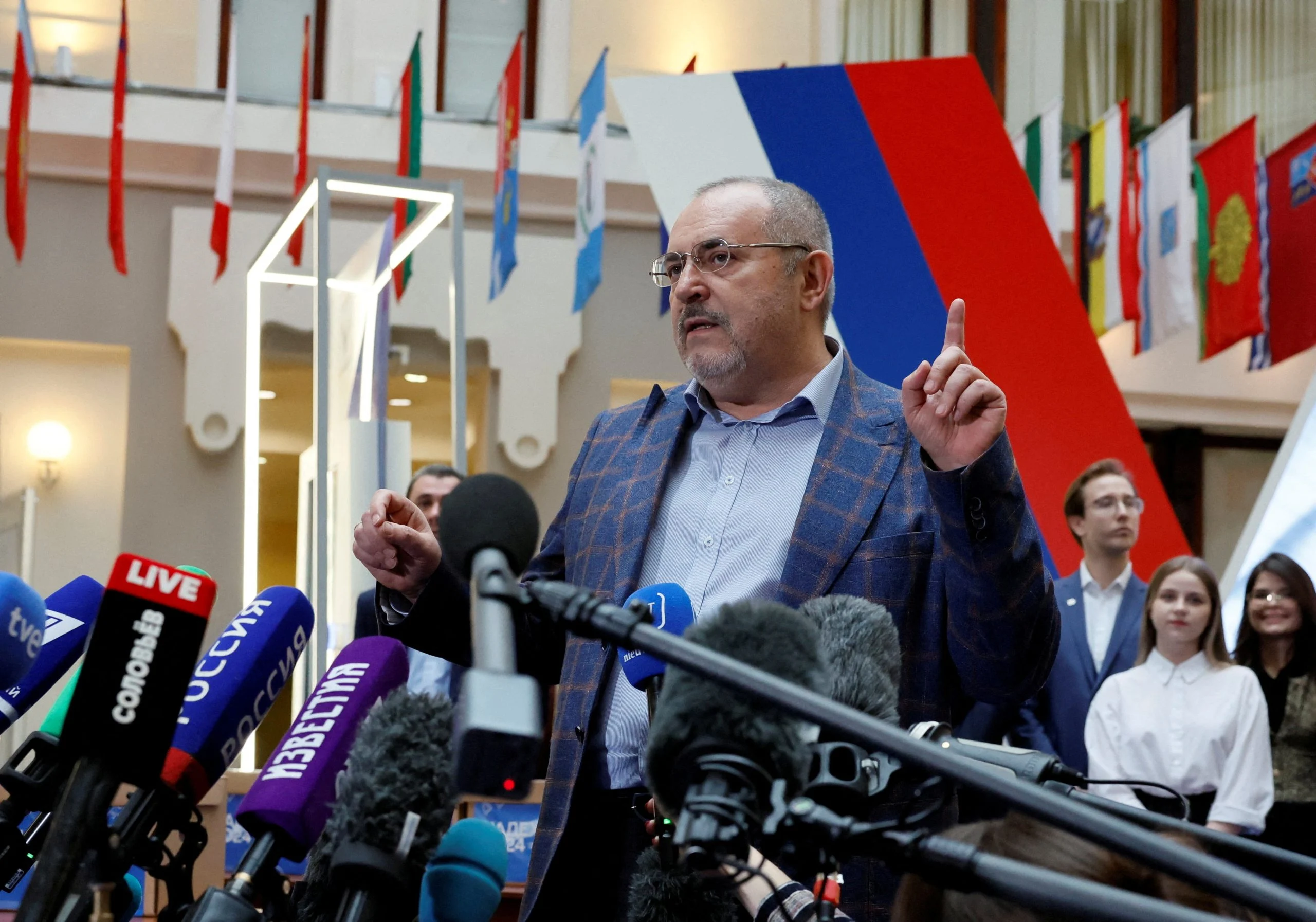 Russian Anti-War Presidential Candidate Barred from Election by State Commission