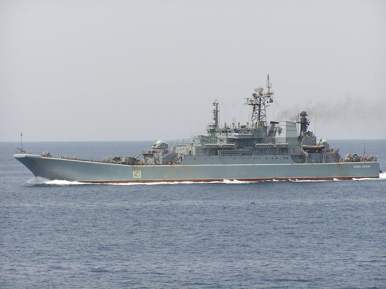 Ukraine Drone Attack Sinks Russian Landing Ship
