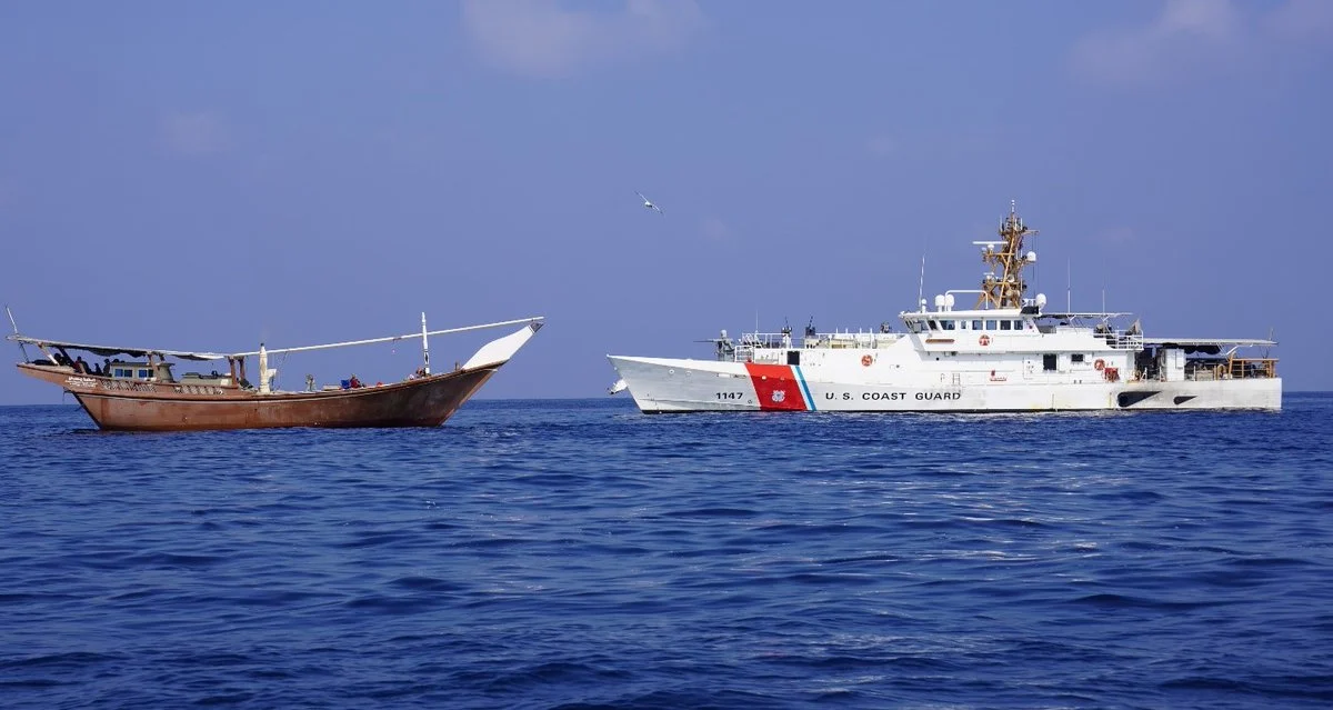 USCG Cutter Assigned to CENTCOM AOR Intercepts Iranian Weapons Shipment to Yemen