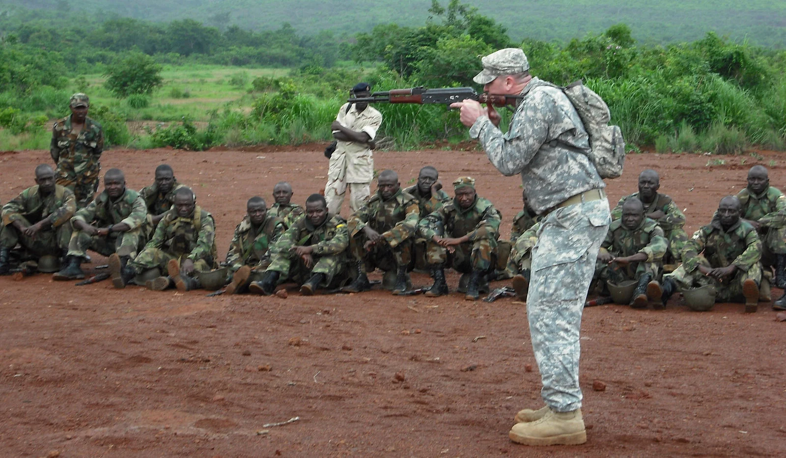 US Military Advisors Train Sierra Leonean Armed Forces After Ammunition Robberies