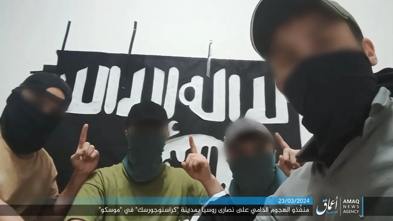 ISIS Publishes Photos of Moscow Attackers, Releases Statement
