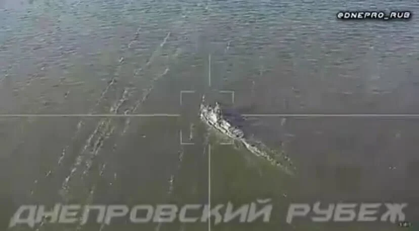 Ukrainian Patrol Vessel Damaged in Russian Lancet Attack