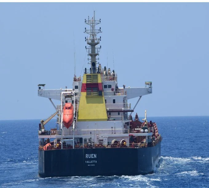Indian Navy Confirms Operation Against M/V Ruen
