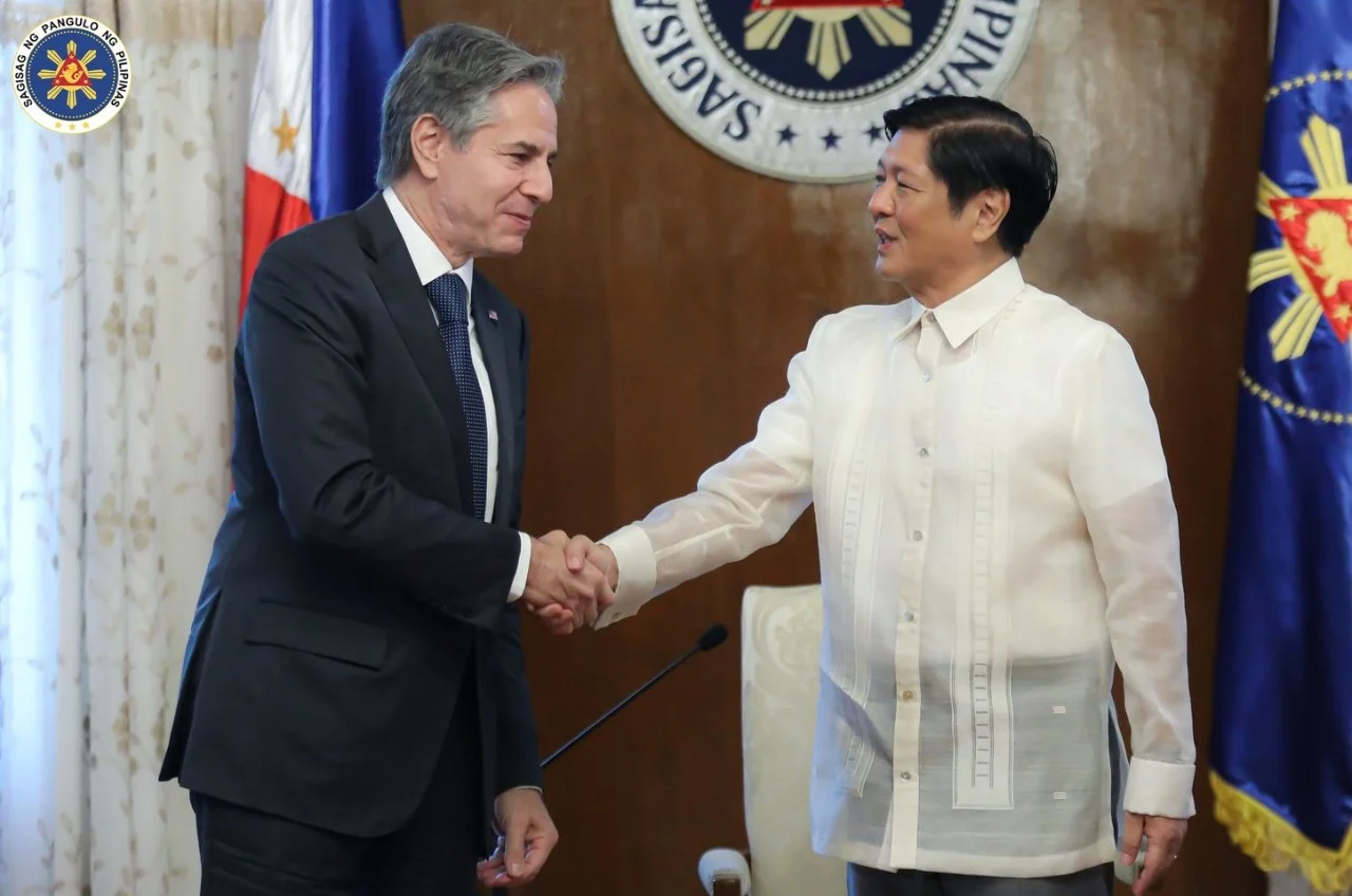 Philippines’ Marcos to Meet with Sec. Blinken on Monday