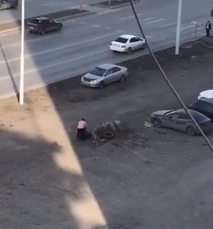 GRAPHIC: Axe Attack Reported on Nekrasov Street in Abakan, Russian Federation