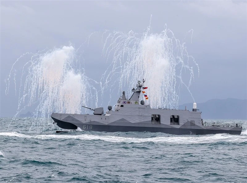 Taiwanese Navy Will Commission Two Stealth Corvettes Next Month