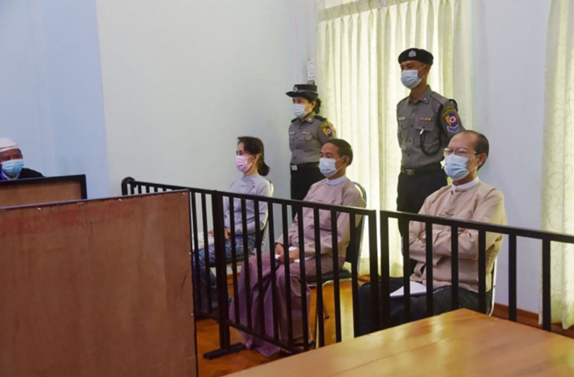 Aung San Suu Kyi and Former President Moved from Solitary Confinement Due to ‘Deteriorating Health’