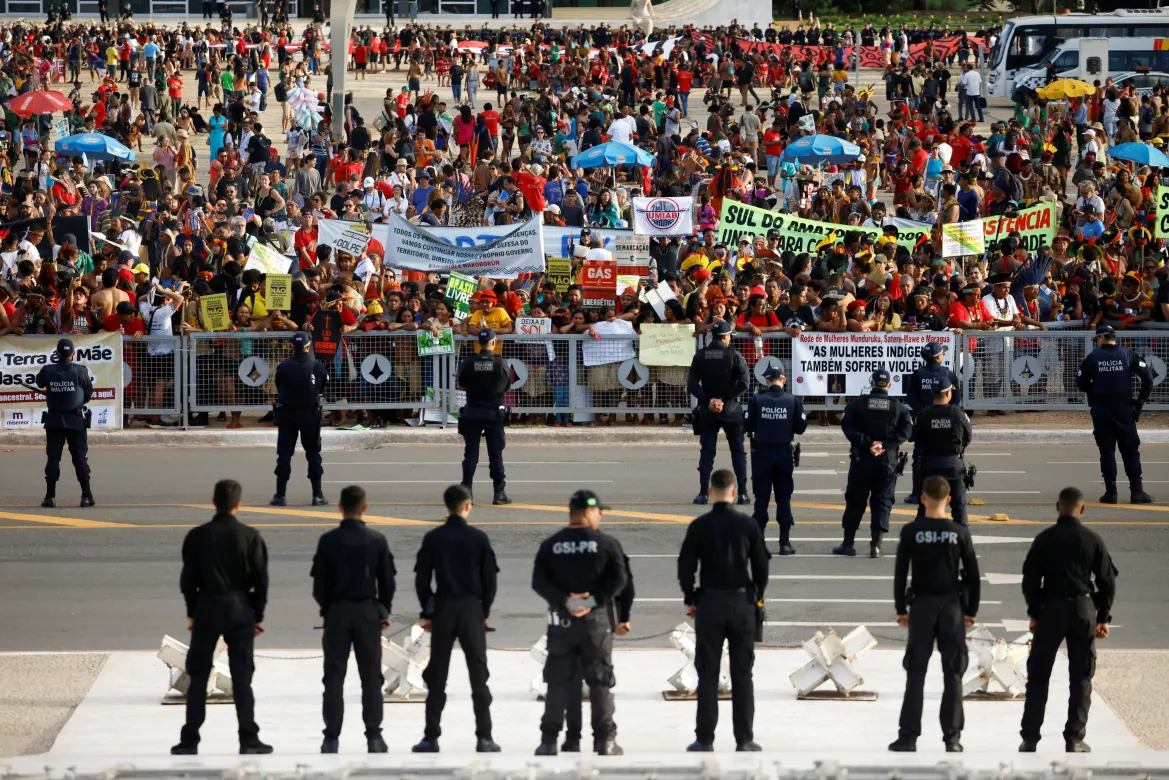 Thousands of Indigenous People Protest in Brazil