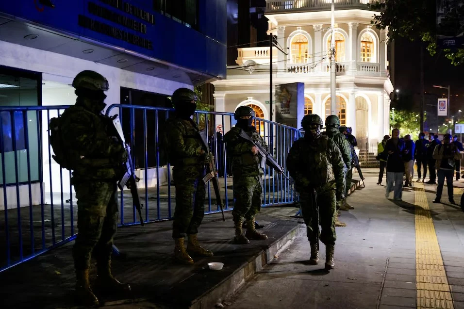 Ecuador Storms Mexican Embassy, Arrests Former Vice President