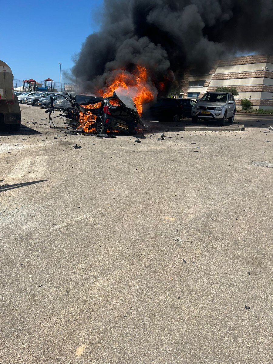 At Least 14 Casualties in Hezbollah Strike, Arab al-Aramshe, Israel
