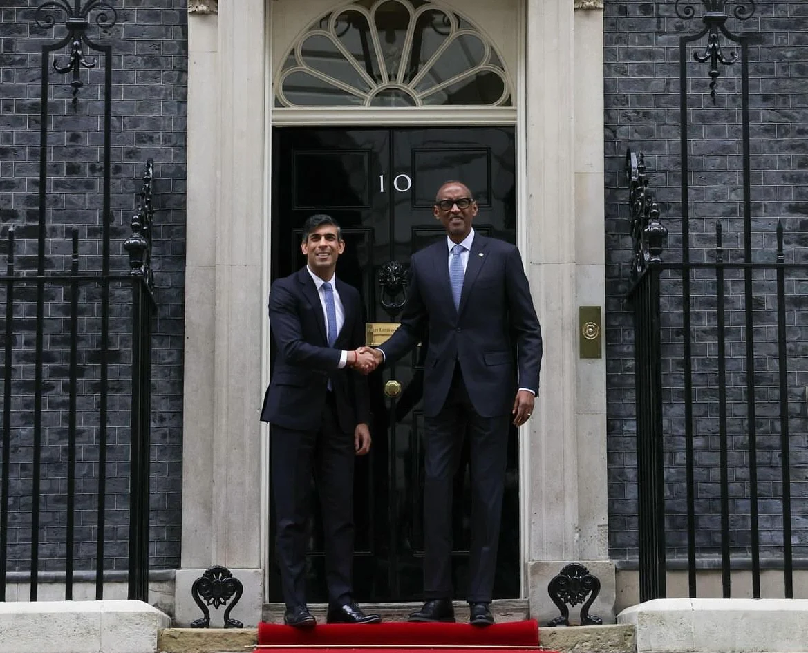 Paul Kagame and Rishi Sunak Meet in London