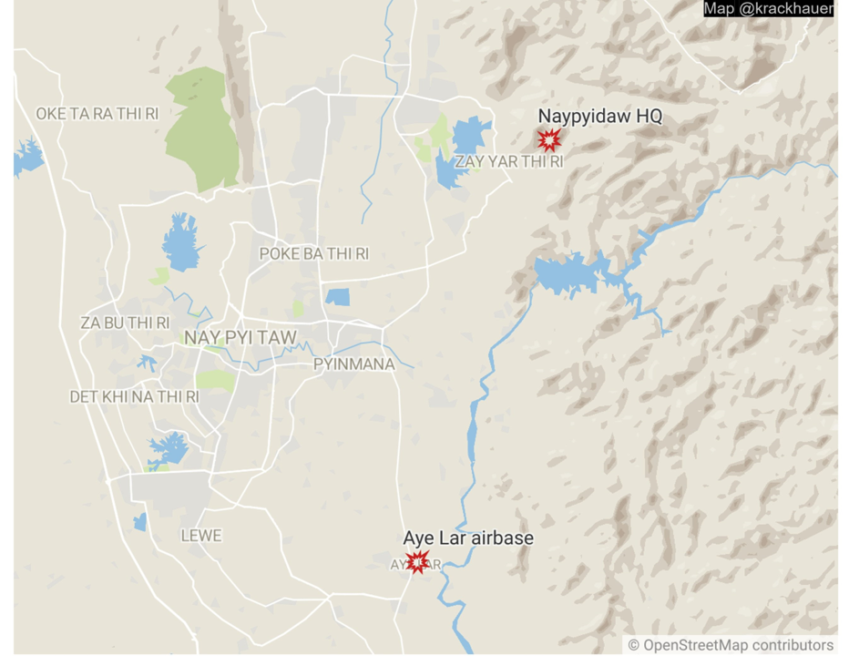 PDF Conducted Drone Attacks Against Targets in Myanmar Capital