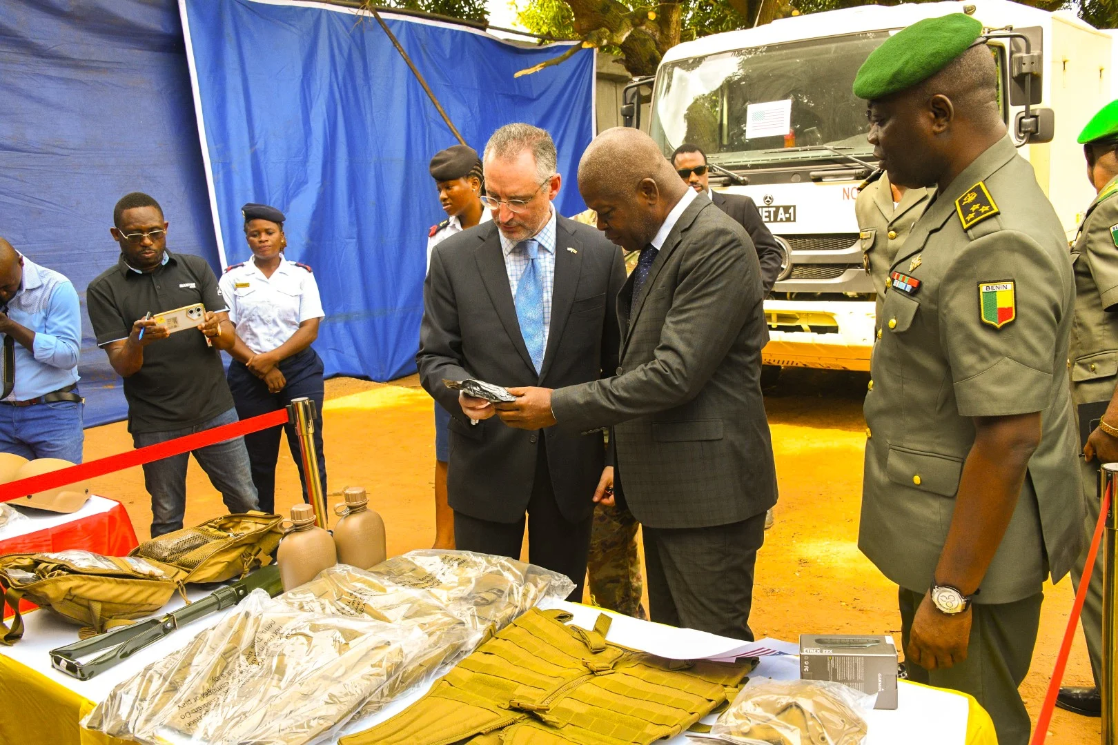 US Donates Equipment to Benin’s Armed Forces as it Considers New Host Nations for Drone Bases