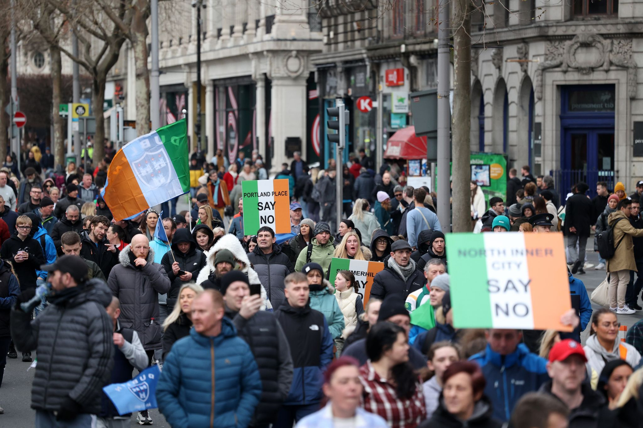 Anti-Immigration Demonstration Rocks Ireland