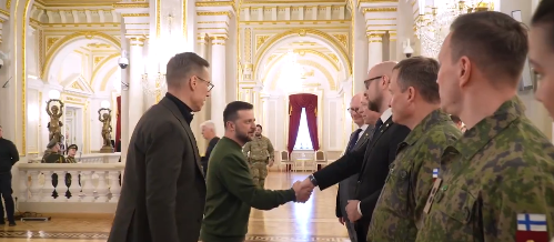 New Finnish President Signs Bi-Lateral Security Agreement with Ukraine