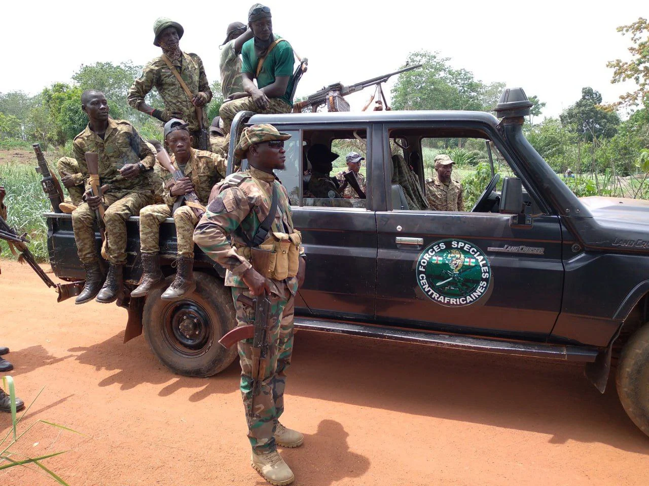 Russian Military Specialists Oversee Military Exercise in the Central African Republic