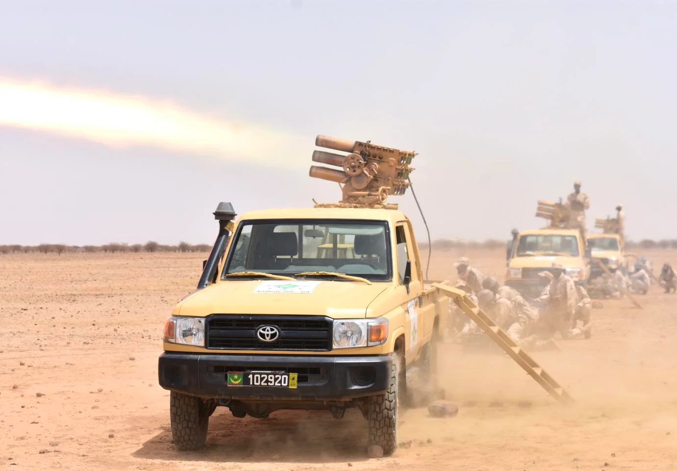 Mauritanian National Army Conducts Drills Near Southeastern Border with Mali