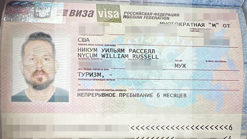 American Arrested in Moscow