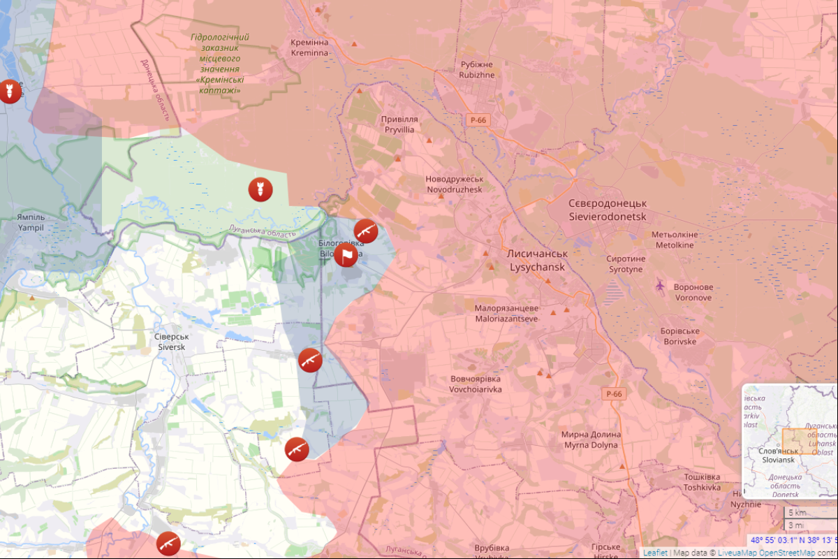 Russian Forces Claim to Have Captured Bilohorivka, Luhansk, Again