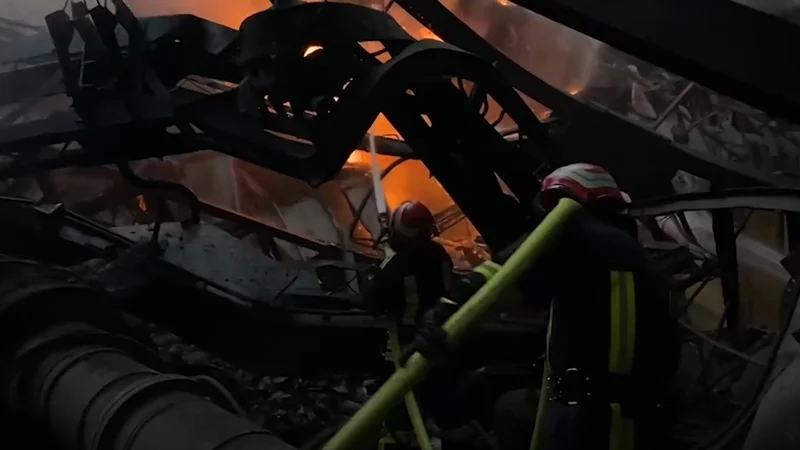Russian Strikes Hit Ukrainian Energy Facilities