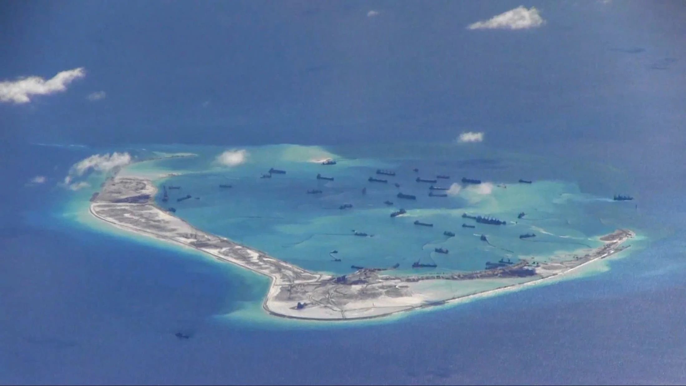 Vietnam Reclaiming Land on Four Islands in South China Sea